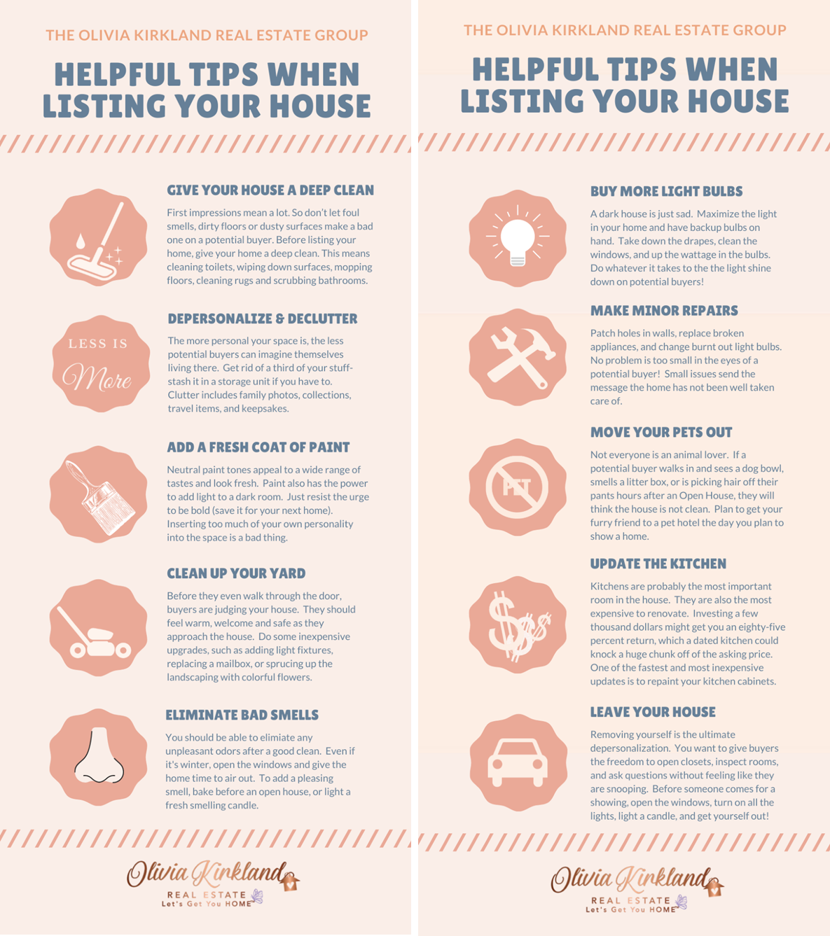 Helpful Tips when Listing your house